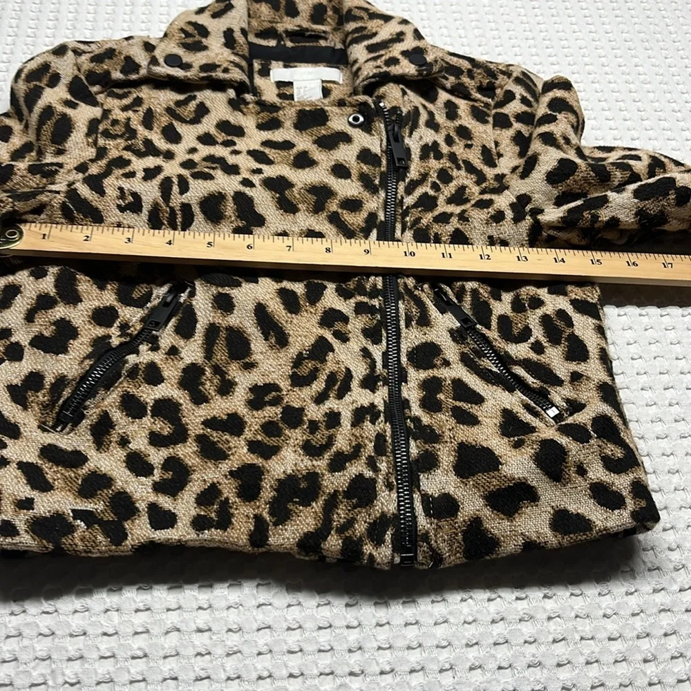 H&M Leopard Print Short Jacket - Picture 10 of 11
